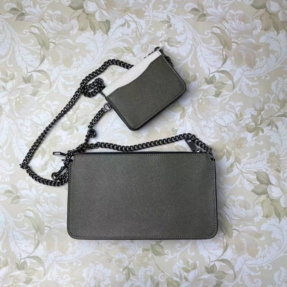 Coach C3608 Poppy Crossbody In Colorblock Kelp Multi - Picture 2 of 6